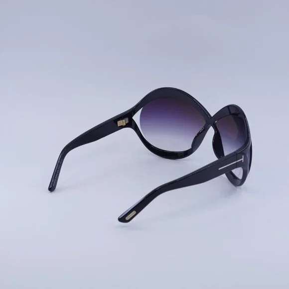 Tom Ford Carine-02 FT0902 01B Sunglasses Black Butterfly  display picture 1